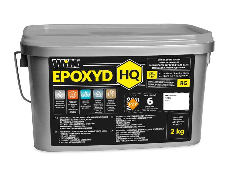 Заповнювач швів епоксидний WIM EPOXYD HQ 1/00 білий 1 кг