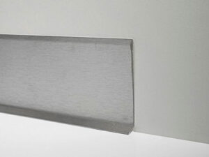 Плинтус из нержавеющей стали Profilpas Metal line 790/100 мм SF сатинированный