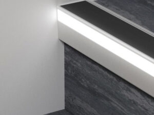 Алюминиевый профиль для ступеней Prolight Protect с LED подсветкой Profilpas