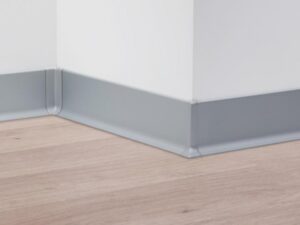 Плинтус алюминиевый  Profilpas Metal Line 90 античный серый