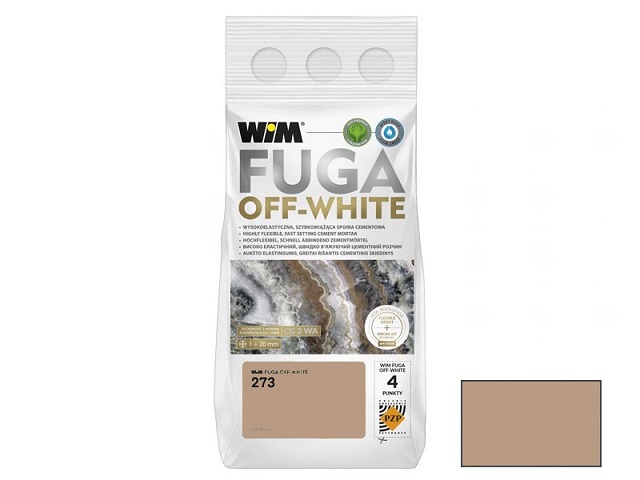 Заповнювач швів мокко WIM OFF-WHITE 273, 2 кг