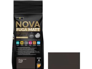 Затирка для швов черный WIM NOVA FUGA MATT 1/22, 2 кг