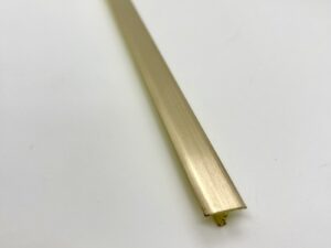 Латунный профиль Profilpas полированный т-образный порожек
